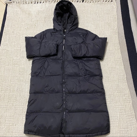 KANGOL x H\u0026M Long Puffer Sz Large 